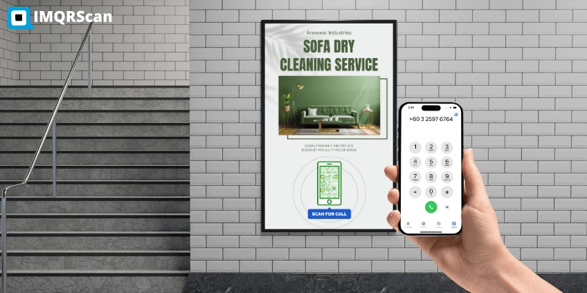 Maximize your visibility with the aid of placing your call QR code on Storefront windows