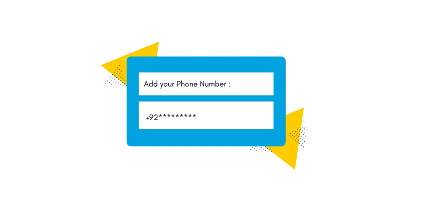 Add your phone number
