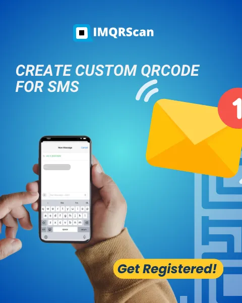 create dynamic sms QR CODE