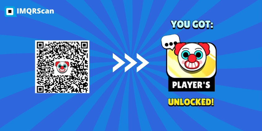 Clown emote unlocked in Brawl Stars using QR code