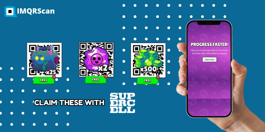 Find Latest Brawl Stars QR codes by supercell on twitter, instagram, facebook