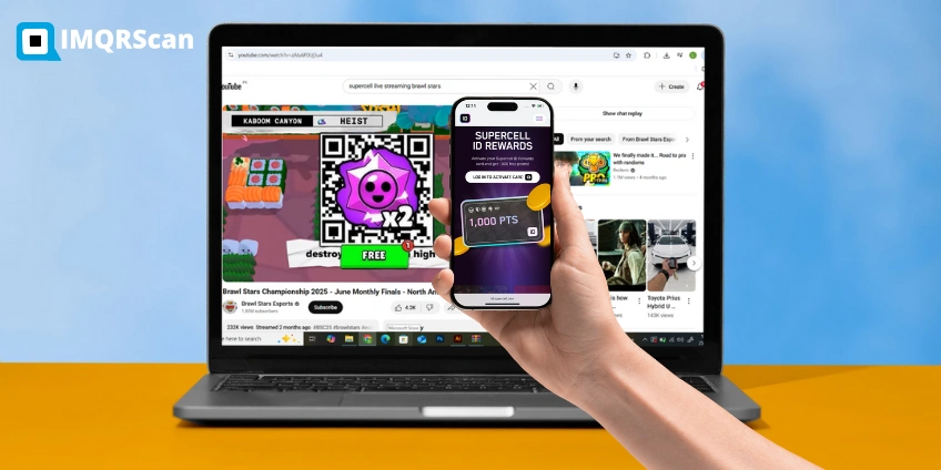 Find Latest Brawl Stars QR codes in live streaming and events