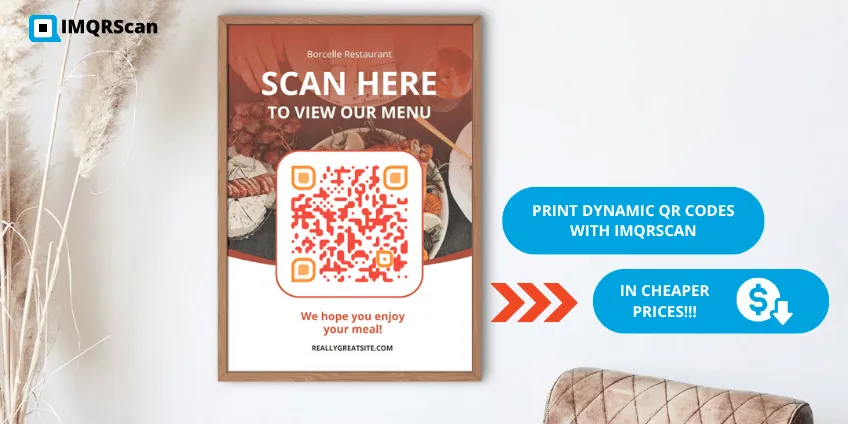 Cheap QR Code creator save on ptinting prices