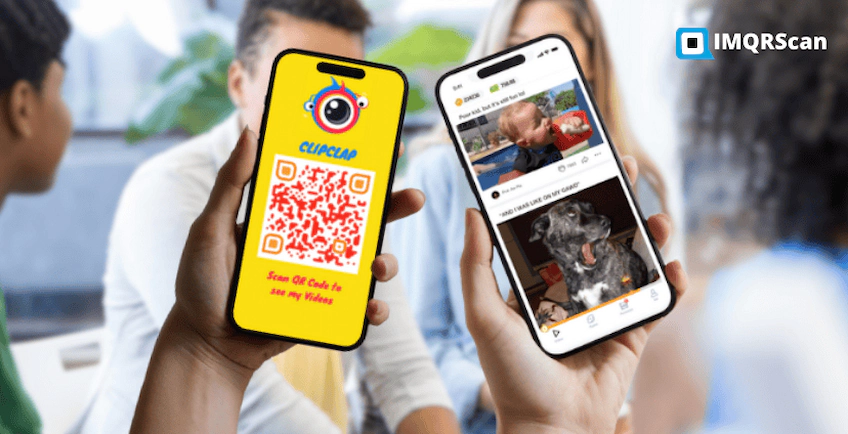 ClipClaps QR Code example