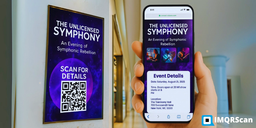 Personalized QR codes for event marketing