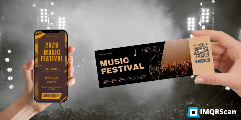Introduction to the innovation of QR code for events