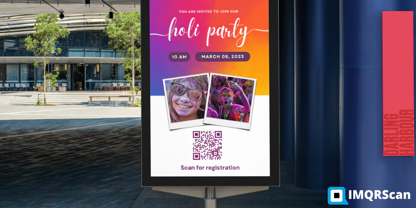Custom QR codes for seamless event ticketing