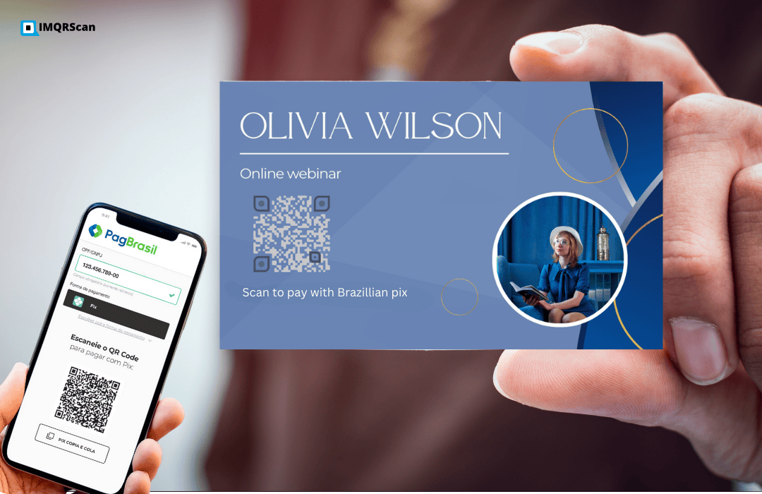 IMQRScan: Safe and custom QR codes for financial apps