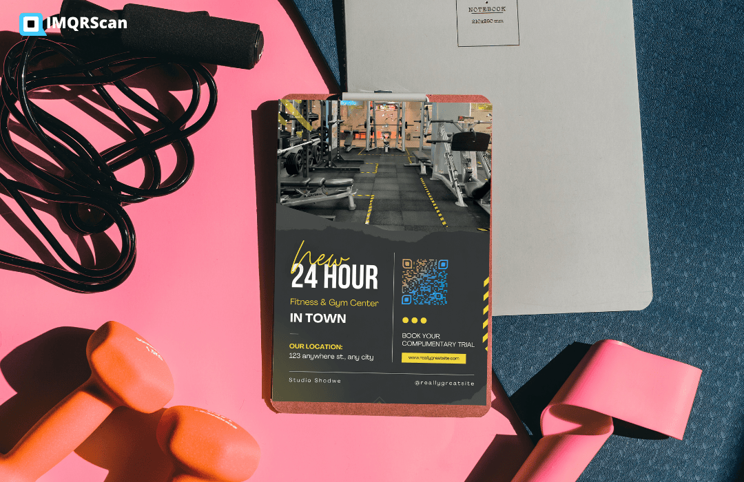 Discussing your social media followers with catchy QR code