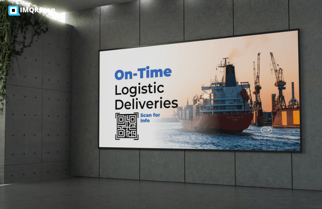 Tailored QR code on the delivery note for confirmation of receipt