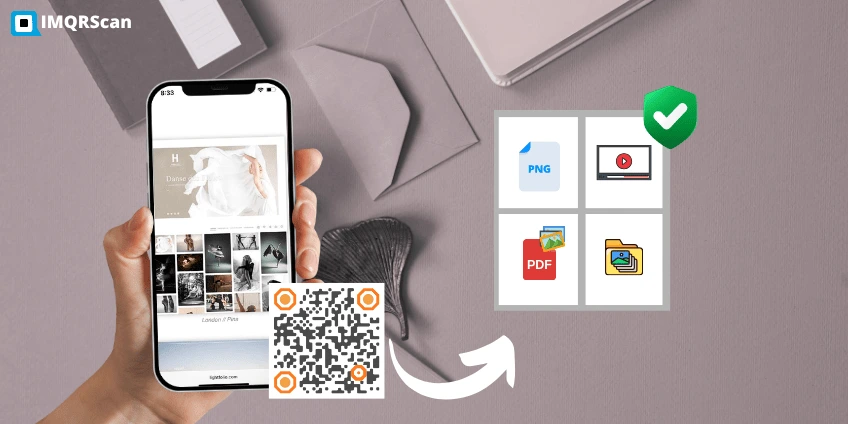 Event Photo dynamic QR code