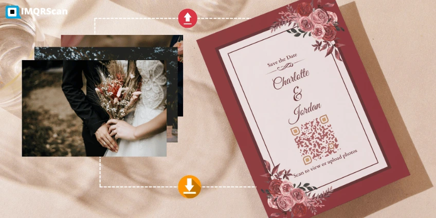 How Event upload Photo QR code work