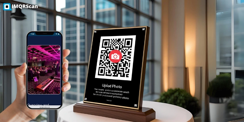use of Photo QR code in events