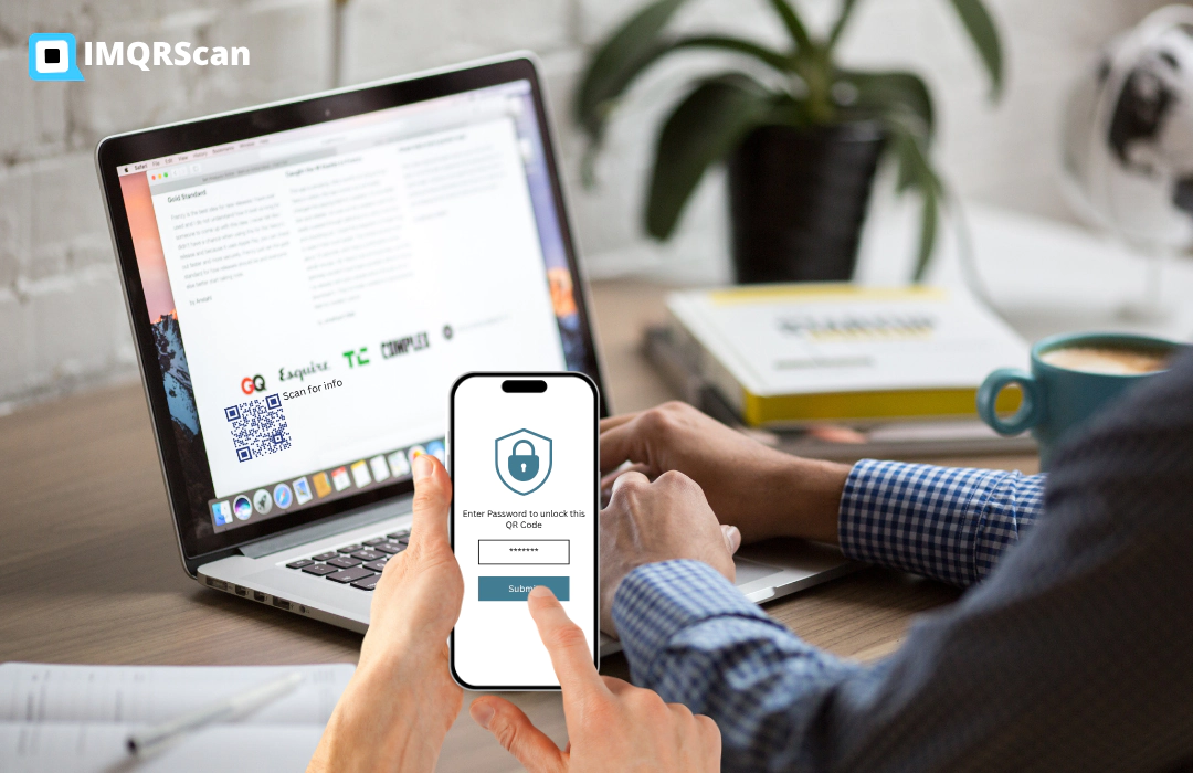add password to your file qr code to be confidential