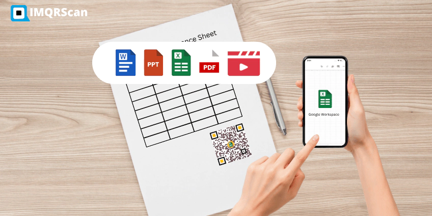 Create File QR Code