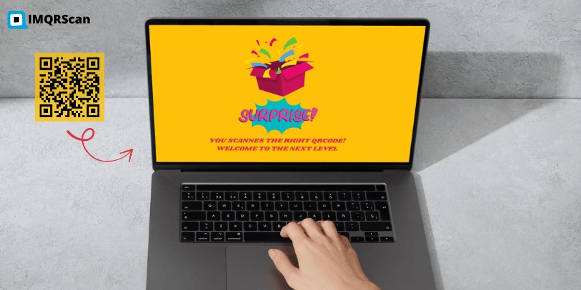 Floating QR codes  in games