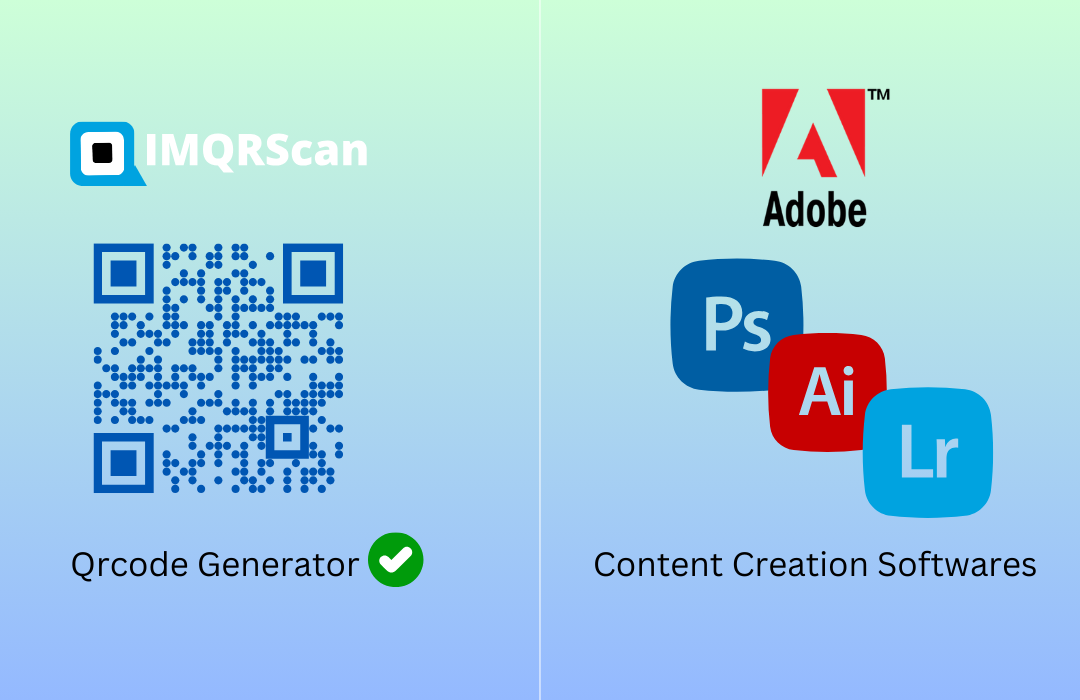 Adobe tools vs IMQRScan for QR code creation and customization