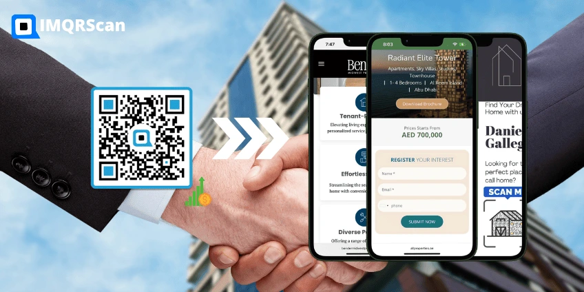 USE QR codes for real estate marketing to achieve success and reduce Cost