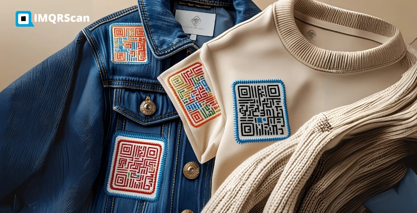 Tracking QR Code Jacket Patch scans
