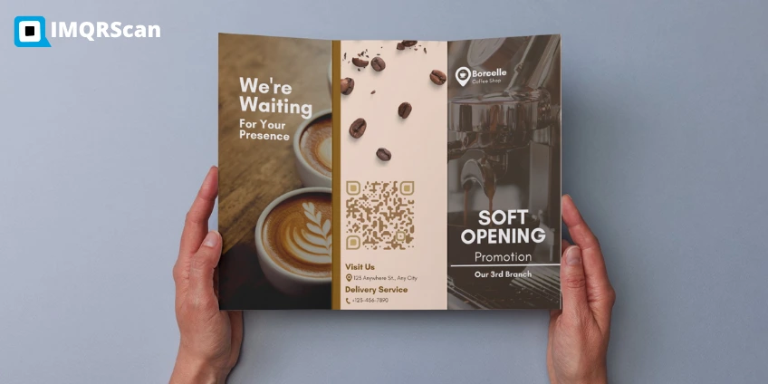 use QR Codes in Print for flyers,brochure, Product labels 