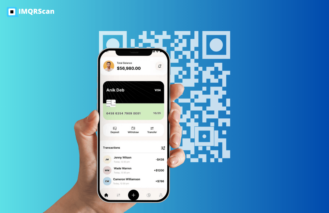 Explaining how IMQRScan provides analytics of QR codes