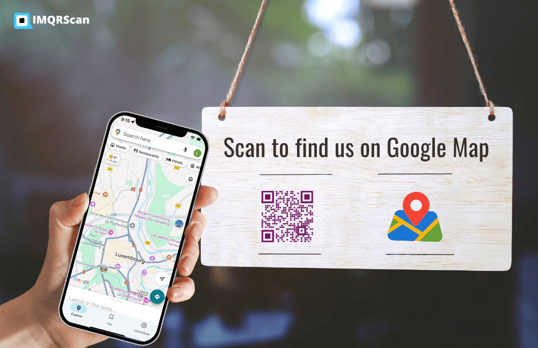 Use URL QR code for location based tracking