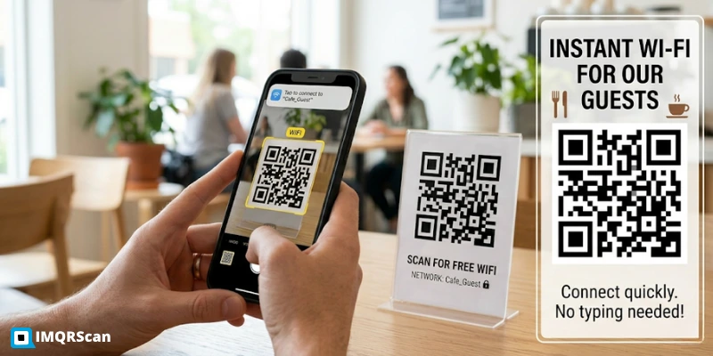 WiFi QR Codes for Restaurants and Cafes