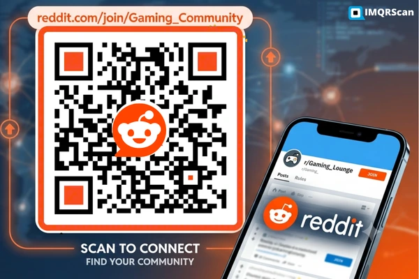 Reddit to QR Code Generator by IMQRScan