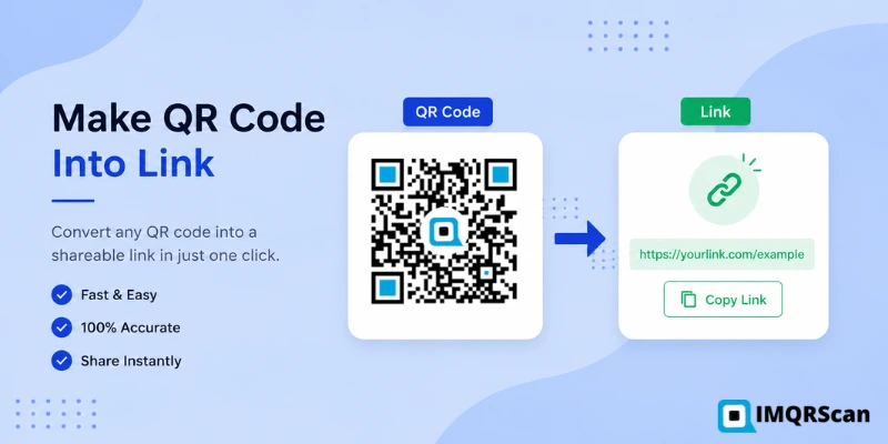 How to Make a QR Code Into a Link