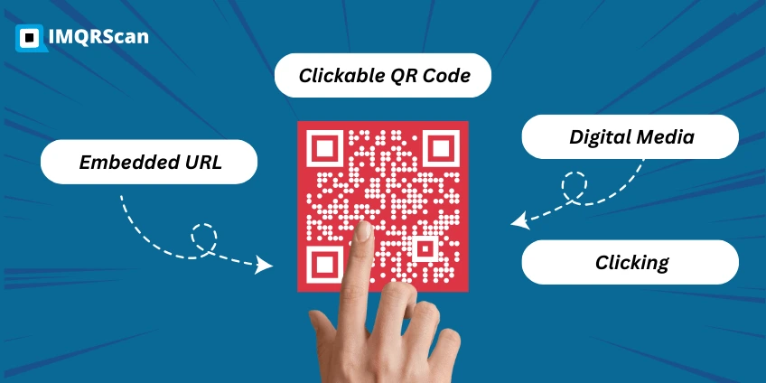 How clickable QR codes work