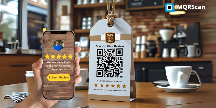 How to create QR code for Review?