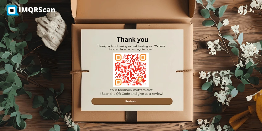 business use review qr code to collect feedback