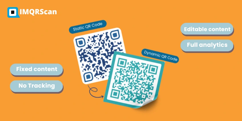 Comparison of static QR codes vs dynamic QR codes for Google Drive folders
