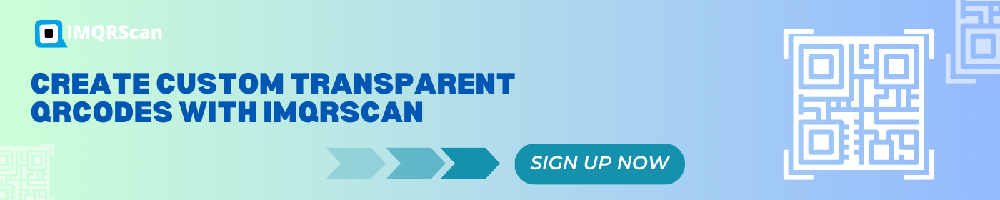 create transparent QR code