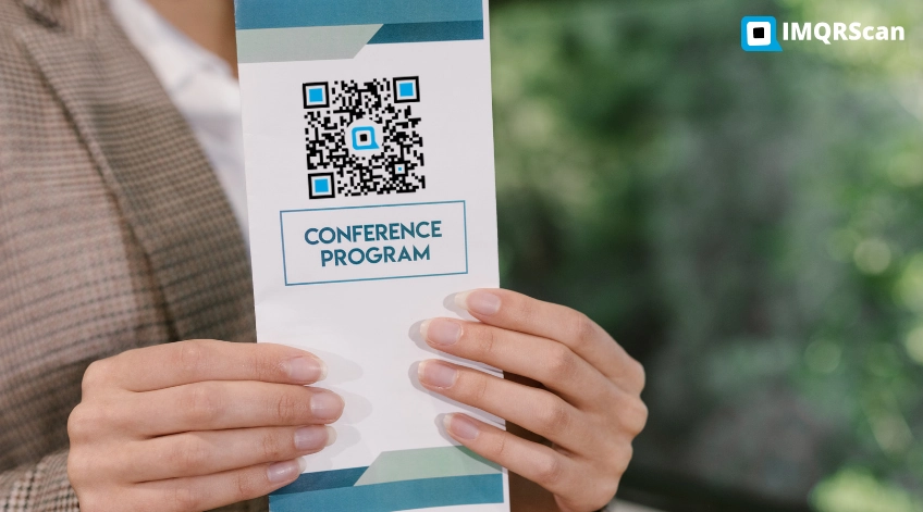 Transparent QR code examples in different settings