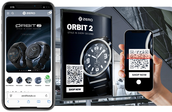 Dynamic URL QR CODE TYPE