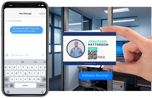 Create Trackable SMS QR Code