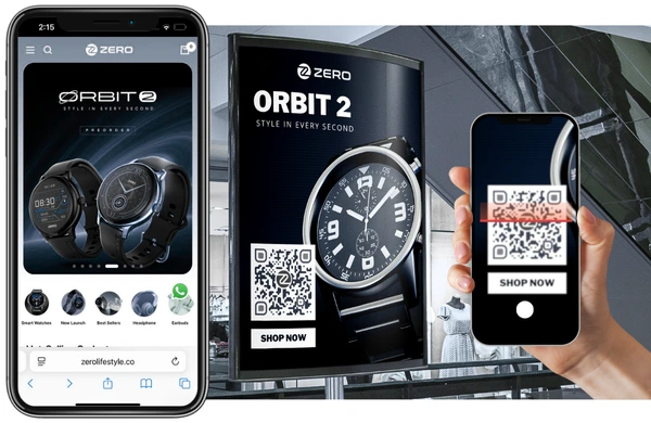 Create Dynamic URL QR CODE