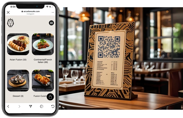 Create Restaurant Menu QR Code