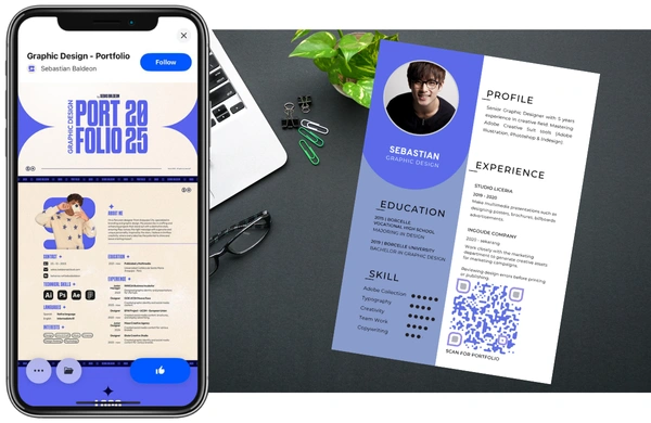 Create Resume QR Code