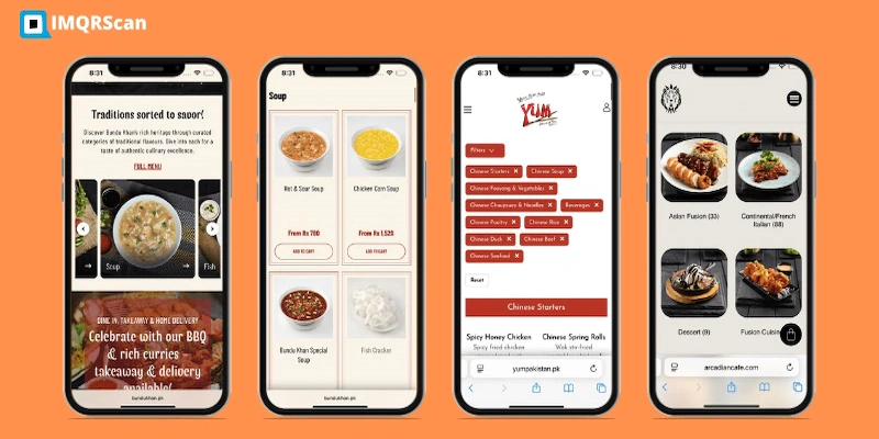 Restaurant Menu QR Code Generator