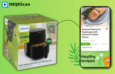 URL QR Codes are used to direct customers to landing pages