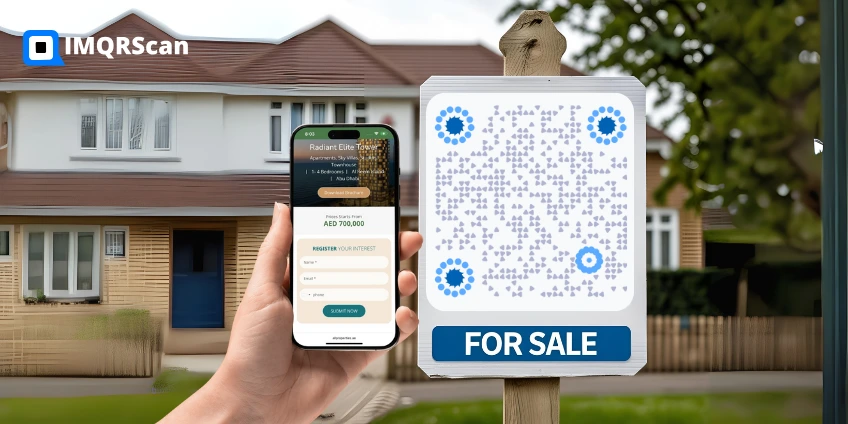 connect to you leads fast with qr code for real estate listings