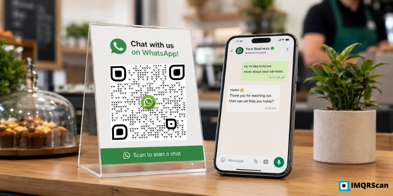 WhatsApp QR codes for business